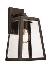 Trans Globe 50211 BK - 1LT-OUTD WALL MODERN-MED-BK